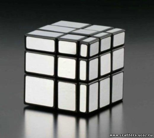 Зеркальный кубик Рубика новая вариация